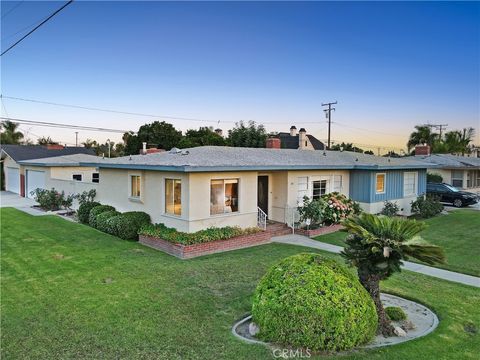 A home in Downey