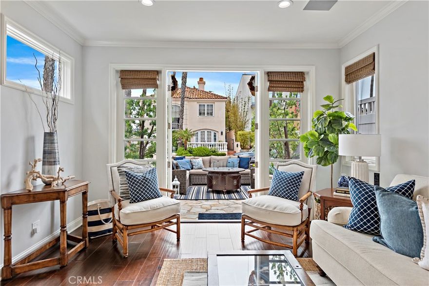 Available again January 9, 2026. 315 Goldenrod Ave is located in a fabulous location in Corona del Mar right next to the Goldenrod Footbridge. It is a beautifully decorated sophisticated fully furnished property that is south of Pacific Coast Highway.  The location makes it walkable two blocks to the beach, close to Fashion Island, restaurants, bars, parks, grocery stores, and banks. This beautiful home was updated in 2021 with a wonderful chef's kitchen, top of the line appliances, and quartzite island and counter tops. The owners keep this property in pristine condition.  The front of the home features a large patio with a BBQ which is wonderful for enjoying the foot traffic. There is also a roof top balcony with chaise lounges that allow for quiet time and sunbathing. The house includes a home gym and rowing machine in the garage. Use of the carport behind the garage is included in the lease. The home is equipped with two internet lines which makes it perfect for gamers or people who work from home. One line is a 1 gig and the other is 400 Mps. 315 Goldenrod Ave is a great location that is close to Laguna Beach, Newport Beach, and Newport Coast. Summer months are $30,000 per month. 

Note: