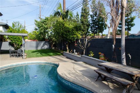 A home in Santa Ana