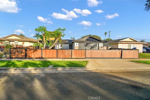 A home in Santa Ana