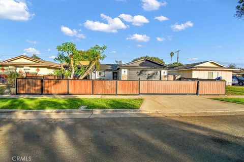 A home in Santa Ana