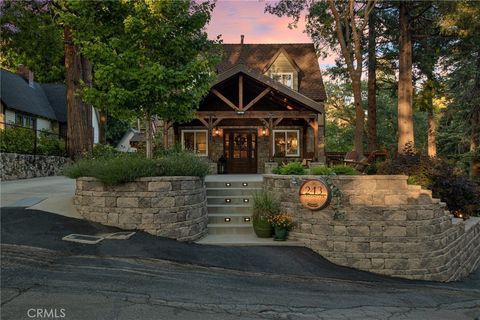 A home in Lake Arrowhead