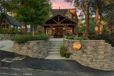 A home in Lake Arrowhead