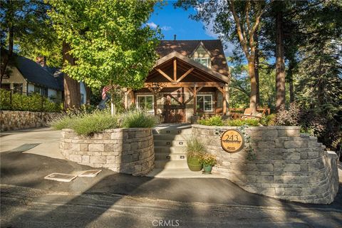 A home in Lake Arrowhead