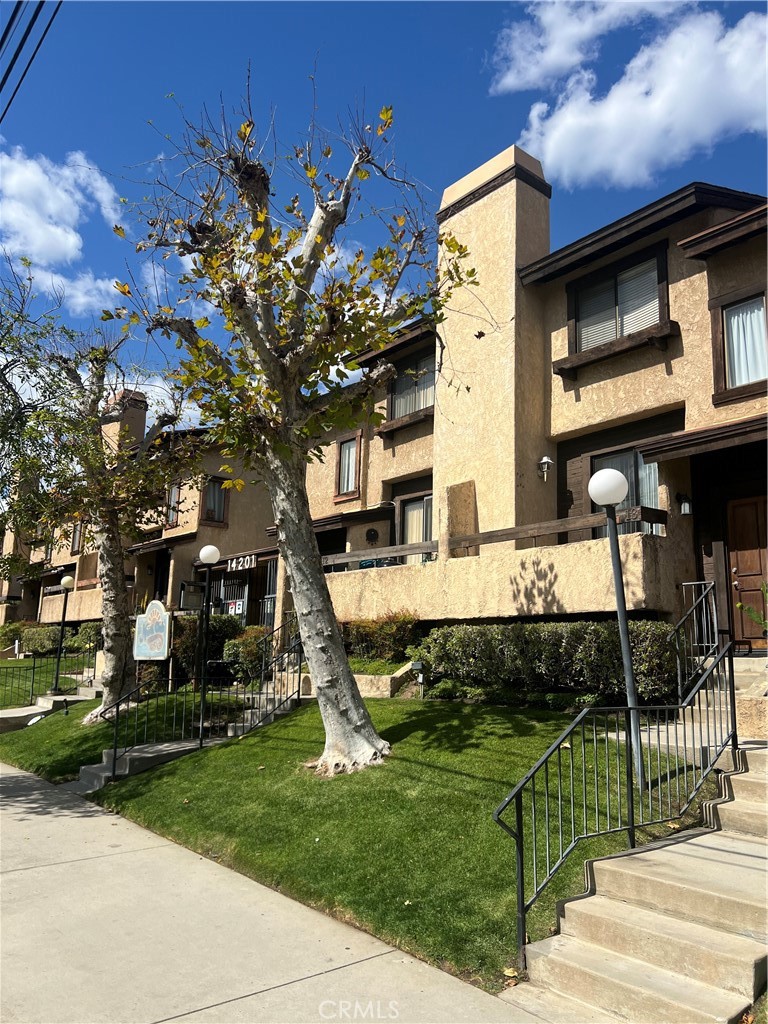 A gorgeous townhome located in a gated community of Sylmar. This property features 2 bedrooms, 2 1/2 baths a two-car garage attached. The primary bedroom is spacious, with its own private bathroom. The secondary bedroom also has its own private bathroom. The spacious living room is amazing and perfect entertaining or relaxing. Washer and Dryer hook-ups in the unit and plenty of storage space. This property is located close to restaurants, schools, and shopping centers. Community HOA includes swimming pool/spa, water, and trash. Do not miss this opportunity to own a home minutes away from Olive View - UCLA Med Center w/ easy access to the 210 and 5 Freeways.
