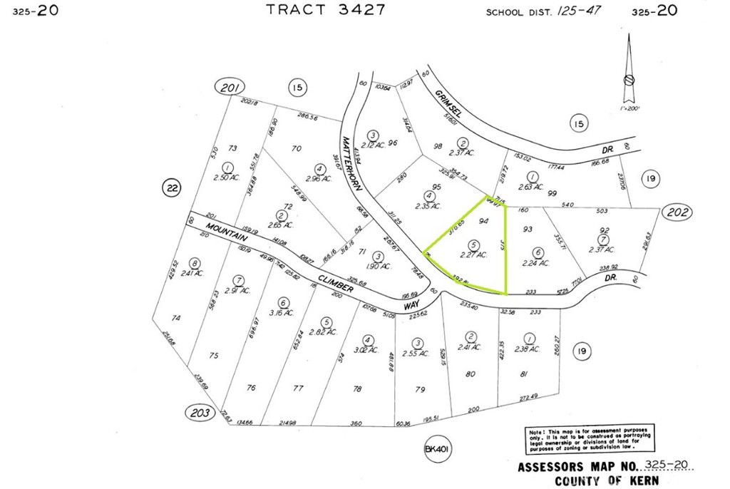 ***Come VIEW and MAKE an OFFER TODAY!. Terrific land opportunity located in Tehachapi CA. The Over 2 1/4 acre lot is located in scenic Tehachapi Mountain Park area. The location is secluded, away from it all, yet not far from Hwy 58 and Hwy 395 offering excellent access to all of Southern CA. Positioned in the ESTATE (E) DISTRICT zoning, the site is suitable for larger lot residential living. A definite must see land opportunity before it's too late.***