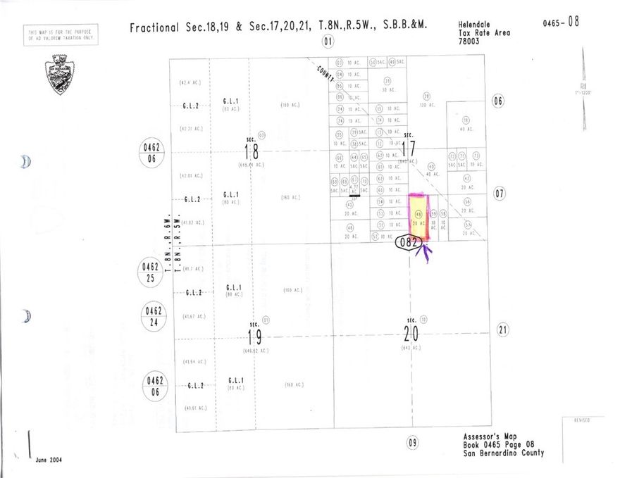 WOW WATER WELL !!! WELL !!!  WHAT A GREAT PIECE OF LAND 20 ACRES WITH A VERY POWERFUL WELL GREAT FOR GETTING AWAY OR BUILD YOUR DREAM HOME .. BRING YOUR TOYS AND PLAY FOR A WHILE

Latitude 34.778955 Longitude -117.426722