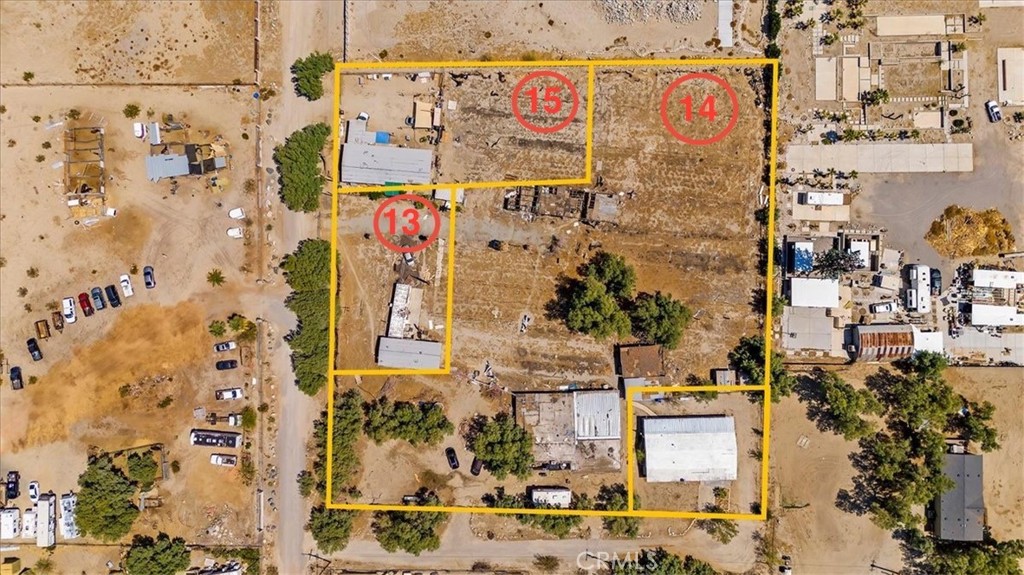 This unique property offers a rare opportunity to own nearly 3 acres of land in Desert Hot Springs. The offering includes three separate parcels, each with its own APN number, to be sold together. Located just a few miles from downtown Palm Springs, the main residence, built in 1957, features 3 bedrooms and 2 bathrooms within 1,852 sq. ft. of living space. While the property requires significant repairs and updates, it presents a great opportunity for buyers looking to restore or renovate. Additional structures on the property include a ranch house, a casita, and a leased mobile home. This property offers multiple possibilities, whether you're looking for a residential compound, a commercial venture, or a combination of both. The home is being sold as-is. Please note that a drive-by viewing is encouraged; do not disturb the tenant.