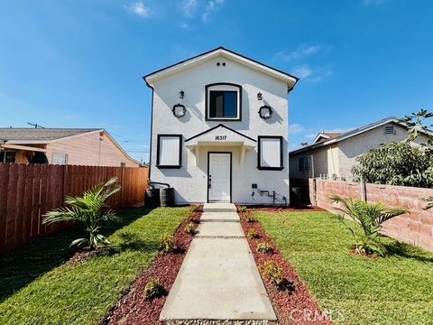 A home in Compton