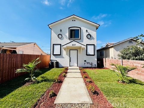 A home in Compton