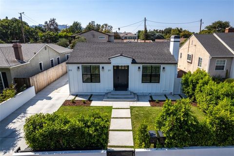 A home in Burbank