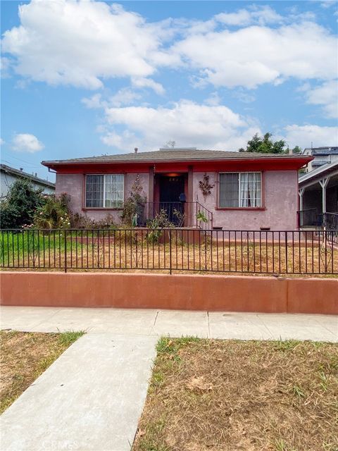 A home in Los Angeles