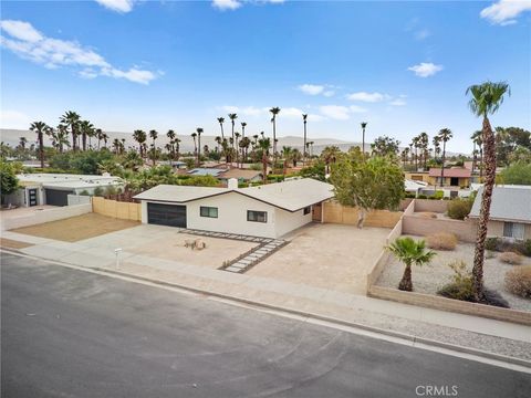 A home in Palm Springs