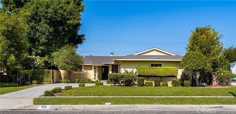 A home in Fullerton