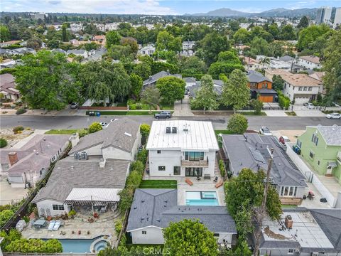 A home in Sherman Oaks