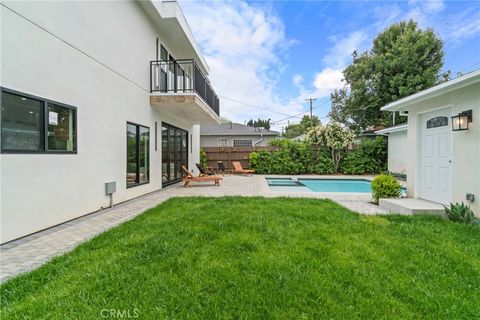 A home in Sherman Oaks