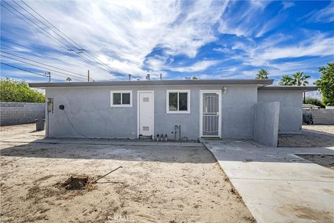 A home in Palm Springs