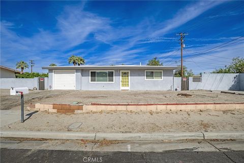 A home in Palm Springs