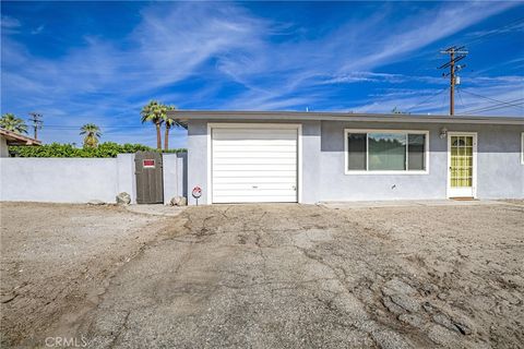 A home in Palm Springs