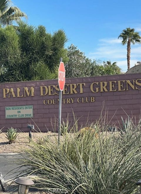 A home in Palm Desert