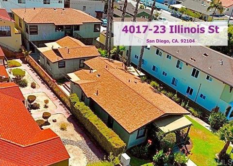4017 4023 Illinois Street San Diego CA 92104