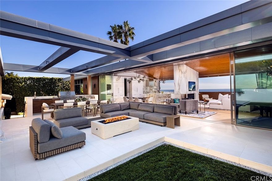 Located within one of southern California’s most sought-after private beach front 24-hour guard gated communities, this soft contemporary jewel box of an ocean retreat represents coastal cool living at its finest. Having just undergone a seamless upgrade and expansion staying true to the integrity of the existing property’s architectural que’s, this approximately 4250 sq. ft. 5-bedroom 5-bathroom residence is flooded with light and artfully marries the interior spaces with the breathtaking exterior surroundings. Adorned with exquisite surfaces and stonework, complemented by masterfully executed millwork no detail has been overlooked to even the most discerning beholder. Ocean views out to the endless horizon and year-round sunsets is the living art backdrop to this property and can be enjoyed from virtually any vantage point in the residence. Being set within Laguna Beach’s, Irvine Cove, this private oceanfront community set at the most accessible northern tip of the city providing access to endless amenities such as John Wayne Airport, world class shopping at South Coast Plaza and Fashion Island, performing arts, museums and endless dining no more than 15 to 20 minutes away. All of this set around the communities private beach just a short jaunt from the residence. Rarely do opportunities arise to acquire properties within this neighborhood and this particular residence must be experienced to truly understand its value and the lifestyle it provides to its residents.