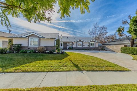 A home in Fullerton