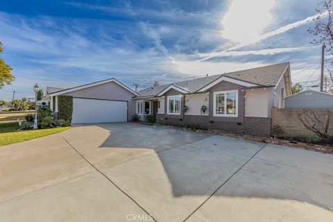 A home in Fullerton