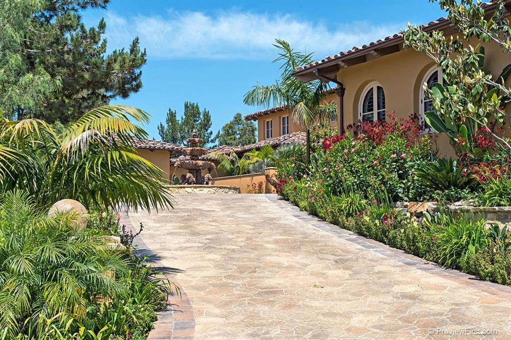 Beauty and function in a quintessential panoramic and private view setting. Best VIEW Lot in Rancho Pacifica! Detached guest home, 6 car garage, seamless indoor/outdoor living, professional media room, collector's wine cellar, designated game room, His & Her private offices with views, meticulous & custom design details throughout. Gym off master spa bath, Crestron music throughout interior and exterior, beautiful landscape and thoughtful garden details, generously proportioned rooms... see supplement.... Neighborhoods: Rancho Pacifica Equipment: Pool/Spa/Equipment, Range/Oven Other Fees: 0 Sewer: Sewer Connected Topography: LL