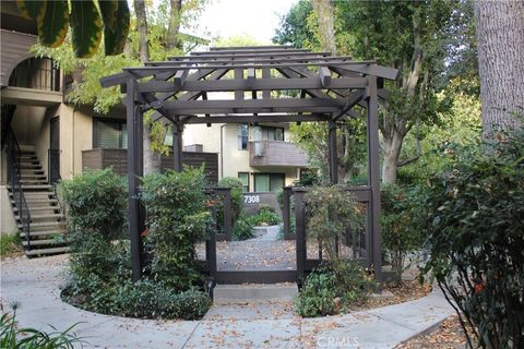 A home in Reseda