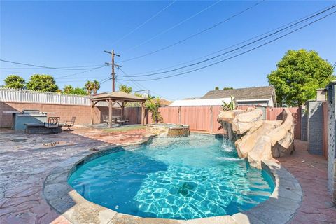 A home in Downey