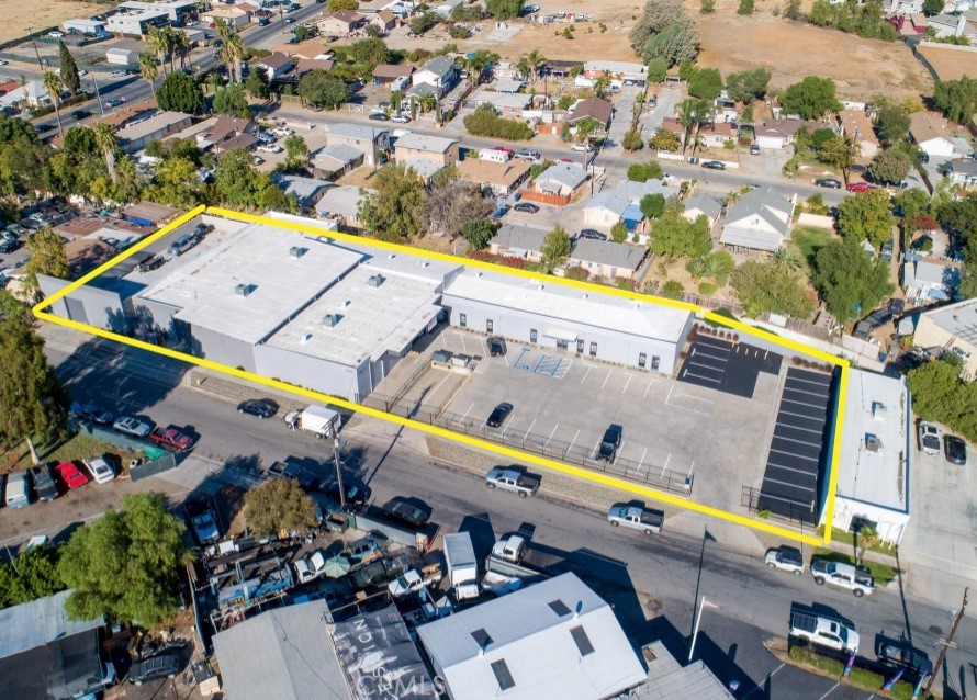 Great Owner-User or Investment Opportunity! Very Rare Mixed Use Industrial/Commercial Property containing approximately 13,575 SF Warehouse Space and 4,525 SF Office Space that is just over 18k SF of building. This Property also contains a Fully Private Outdoor Storage Yard that can be utilized as Vehicle/Equipment Storage or Owner can expand the building adding another 6,000 SF! The Property consists of 600 Amps 220/480v - 3 Phase Power, 2 Load Docks, 5 Ground Level Roll Up Doors, 6 Restrooms, New slurried asphalt, and a Gated Parking Lot containing 39spaces w/ wrought iron fencing. A portion of the Warehouse is being used as a Hydroponics Storefront property for retail sales paying month-to-month. The Office Space is Flexible and may be used to lease to multiple tenants for additional Cashflow or open up walls for more indoor storage space for your business. Property is zoned CG - General Commercial. Property is ideal for Auto Repair-type Businesses, Vehicle Sales and Leasing, Medical/Dental Offices, E-Commerce, among many others. The Storm Channel to the rear of the site provides naturally added Security. Property is a few minutes from the 91 FWY and is located on the Western part of Riverside which continues to be one of the fastest growing cities in all of Southern California. Owner and Listing Agent do not guarantee any information and Buyer is to verify any and all information through proper due diligence to satisfy themselves.