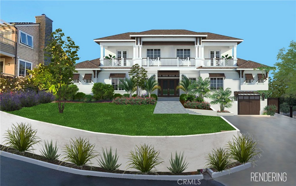 Rare opportunity to build your dream house on an expansive 15,000sqft lot in Hermosa Beach with spectacular Ocean views on a quiet cul-de-sac. There are only 6 homes on this street which allows for a tranquil atmosphere while enjoying views from PV/Catalina to Malibu. There are approx 14 homes in Hermosa Beach situated on a view lot larger than 13,000sqft and of those lots very few are left at lot value to customize and build according to your own style. This is the only one available right now to take advantage of. Views are from first level and second level so build your dream home around these amazing views. Value of this home is in the land- Homes shown in the photos are renderings/expamples of styles that could be designed for this lot. City of Hermosa Beach states you can build out 65% of the lot which is approx 9750sqft-buyer to verify with City of Hermosa Beach.
