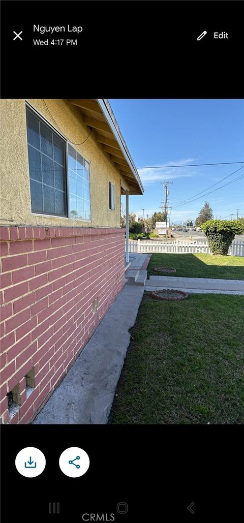 A home in Garden Grove