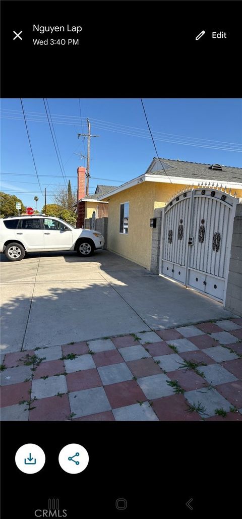 A home in Garden Grove