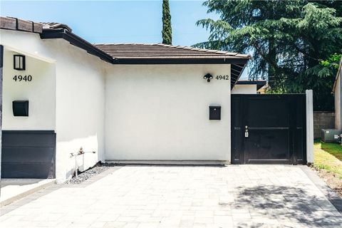 A home in Tarzana