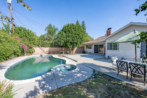 A home in Canoga Park