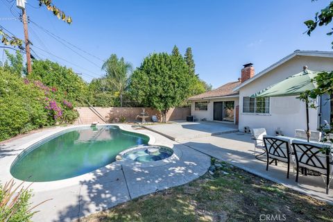 A home in Canoga Park