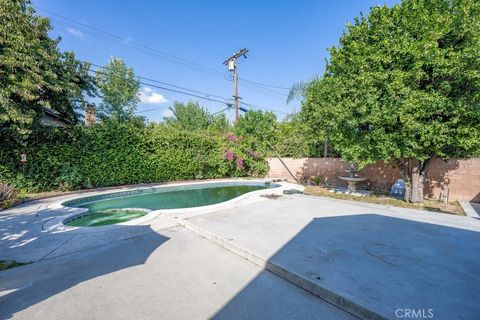 A home in Canoga Park