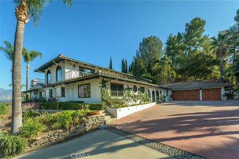 A home in La Canada Flintridge