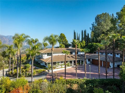 A home in La Canada Flintridge