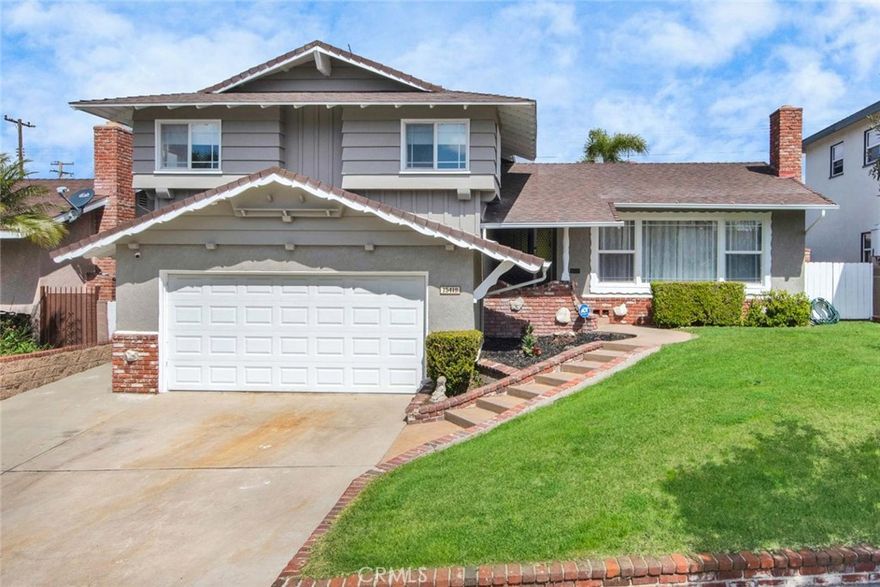 Welcome to 15419 Loretta Dr, La Mirada! This delightful 3-bedroom, 3-bathroom home offers 1734 square feet of living space. With a newly installed AC and freshly painted walls creating a bright and inviting atmosphere, you'll feel right at home. Perfect for entertaining, the spacious yard and sparkling pool are ideal for summer gatherings. The pool room provides versatile space, ready to serve as a 4th bedroom or a cozy den, adding flexibility to the layout. Located in the desirable East Whittier school district, this home is just a quick 5-minute drive to Biola University, Water Park, Library, and within walking distance to elementary and middle schools. Enjoy the convenience of various restaurants, shopping centers, golfing, and more in the area. Don't miss out on the opportunity to make 15419 Loretta Dr your new home sweet home!