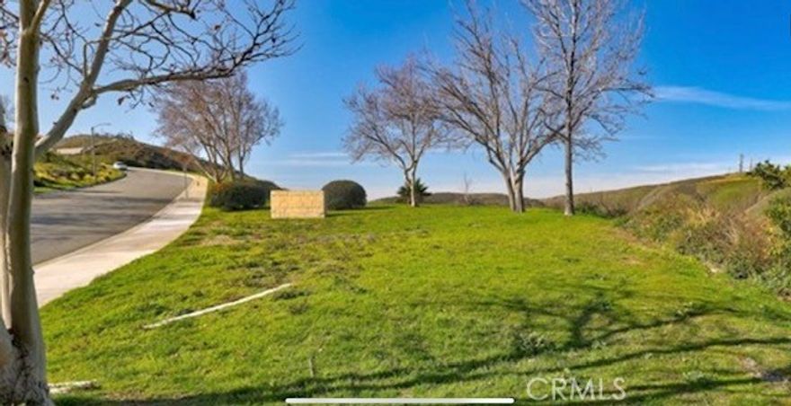Large lot with spectacular views, 4+ acre lot to build your dream home in the Ridgeline area! Water, sewer, and electricity are in the paved street. San Bernardino city zoning is RL Residential Low Density and allows one home. There is a flat area of a few hundred square feet next to the street, then the acreage slopes down from there. The seller do not have Topo Map, reports, or architectural plans.