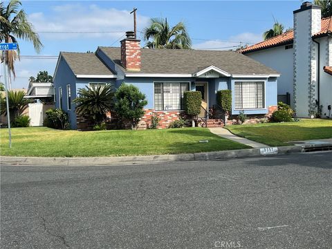 A home in Downey