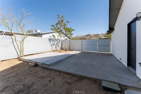 A home in Joshua Tree