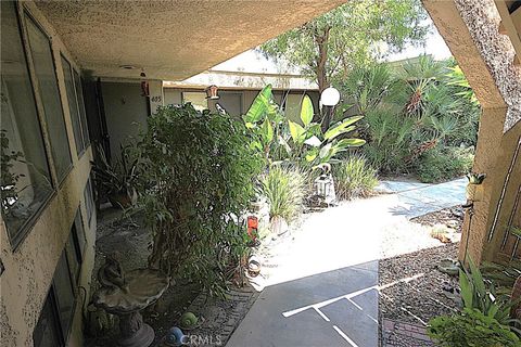 A home in Palm Springs