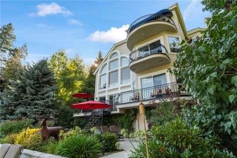 A home in Lake Arrowhead