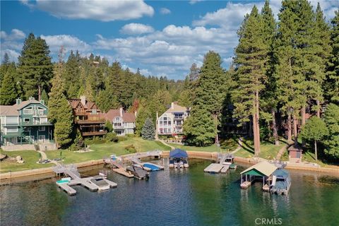 A home in Lake Arrowhead