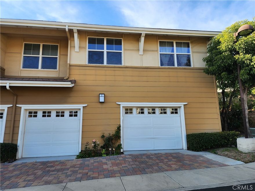 Great end unit in the lovely Walnut Grove 55+ community. Property is governed by age and affordability covenants for applicable very lower income category. Buyers must meet city requirements for this unit.. The private garage leads to a hallway shared with one other unit that features an elevator and stairs to the second level where you enter your unit. There is plenty of natural light through the many windows. The bedroom is spacious with large closet. The bath is large and features a tub/shower combo, a floor to ceiling linen closet and additional wall shelving.  The kitchen is equipped with lots of cabinets for storage. All appliances are included. A lovely balcony is right off the living room. The beautiful community of Walnut Grove also includes a community pool and clubhouse for your use.