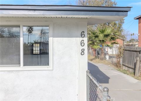 A home in San Bernardino